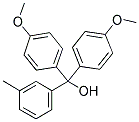 4,4'-DIMETHOXY-3''-METHYLTRITYL ALCOHOL Struktur