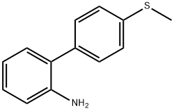 4'-METHYLSULFANYL-BIPHENYL-2-YLAMINE Struktur