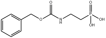 (2-BENZYLOXYCARBONYLAMINO-ETHYL)-PHOSPHONIC ACID Struktur