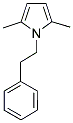 2,5-DIMETHYL-1-PHENETHYL-1H-PYRROLE Struktur