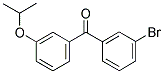 3-BROMO-3'-ISO-PROPOXYBENZOPHENONE Struktur