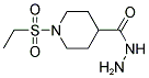 1-ETHANESULFONYL-PIPERIDINE-4-CARBOXYLIC ACID HYDRAZIDE Struktur