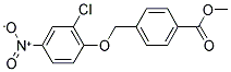 4-(2-CHLORO-4-NITRO-PHENOXYMETHYL)-BENZOIC ACID METHYL ESTER Struktur