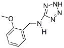 N-(2-METHOXYBENZYL)-2H-TETRAZOL-5-AMINE Struktur