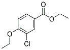 3-CHLORO-ETHOXYBENZOIC ACID ETHYL ESTER Struktur