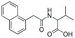 3-METHYL-2-[(1-NAPHTHYLACETYL)AMINO]BUTANOIC ACID Struktur