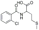 2-(2-CHLORO-BENZOYLAMINO)-4-METHYLSULFANYL-BUTYRIC ACID Struktur