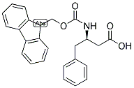 FMOC-D-BETA-HOMOPHENYLALANINE Struktur