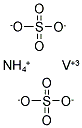 AMMONIUM VANADIUM(III) SULFATE Struktur