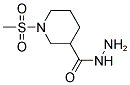 1-METHANESULFONYL-PIPERIDINE-3-CARBOXYLIC ACID HYDRAZIDE Struktur