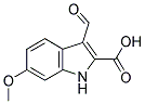 3-FORMYL-6-METHOXY-1H-INDOLE-2-CARBOXYLIC ACID Struktur