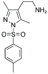 3,5-DIMETHYL-4'-(2-AMINOETHYL)-1-(4-TOLUENESULPHONYL)PYRAZOLE Struktur