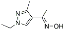 1-(1-ETHYL-3-METHYL-1 H-PYRAZOL-4-YL)-ETHANONE OXIME Struktur