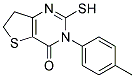 2-MERCAPTO-3-(4-METHYLPHENYL)-6,7-DIHYDROTHIENO[3,2-D]PYRIMIDIN-4(3H)-ONE Struktur