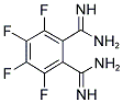 1,2-DIAMIDINO-3,4,5,6-TETRAFLUOROBENZENE Struktur