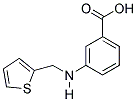 3-((THIEN-2-YLMETHYL)AMINO)BENZOIC ACID Struktur