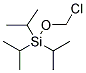 (CHLOROMETHOXY)TRIISOPROPYLSILANE Struktur