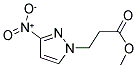 3-(3-NITRO-PYRAZOL-1-YL)-PROPIONIC ACID METHYL ESTER Struktur