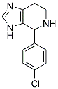 4-(4-CHLOROPHENYL)-4,5,6,7-TETRAHYDRO-3H-IMIDAZO[4,5-C]PYRIDINE Struktur