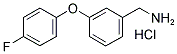 3-(4-FLUOROPHENOXY)BENZYLAMINE HYDROCHLORIDE Struktur