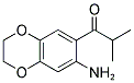 1-(7-AMINO-2,3-DIHYDRO-BENZO[1,4]DIOXIN-6-YL)-2-METHYL-PROPAN-1-ONE Struktur