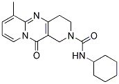 N-CYCLOHEXYL-6-METHYL-11-OXO-4,11-DIHYDRO-1H-DIPYRIDO[1,2-A:4',3'-D]PYRIMIDINE-2(3H)-CARBOXAMIDE Struktur