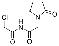 2-CHLORO-N-[2-(2-OXO-PYRROLIDIN-1-YL)-ACETYL]-ACETAMIDE Struktur