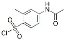 4-ACETYLAMINO-2-METHYL-BENZENESULFONYL CHLORIDE Struktur