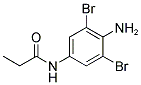 N-(4-AMINO-3,5-DIBROMOPHENYL)PROPANAMIDE Struktur