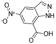 5-NITRO-1H-INDAZOLE-7-CARBOXYLIC ACID Struktur