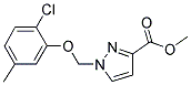 1-(2-CHLORO-5-METHYL-PHENOXYMETHYL)-1 H-PYRAZOLE-3-CARBOXYLIC ACID METHYL ESTER Struktur