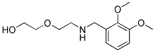 2-[2-(2,3-DIMETHOXY-BENZYLAMINO)-ETHOXY]-ETHANOL Struktur