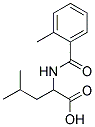 4-METHYL-2-(2-METHYL-BENZOYLAMINO)-PENTANOIC ACID Struktur