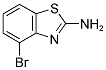 4-BROMO-1,3-BENZOTHIAZOL-2-AMINE Struktur