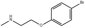 N-[2-(4-BROMOPHENOXY)ETHYL]-N-METHYLAMINE Structure