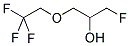 1-FLUORO-3-(2,2,2-TRIFLUORO-ETHOXY)-PROPAN-2-OL Struktur