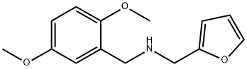 (2,5-DIMETHOXY-BENZYL)-FURAN-2-YLMETHYL-AMINE Struktur