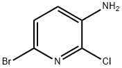 3-AMINO-6-BROMO-2-CHLOROPYRIDINE Structure