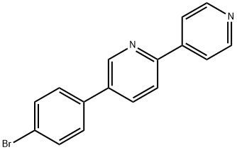 5-(4-BROMOPHENYL)-2,4'-BIPYRIDINE Struktur