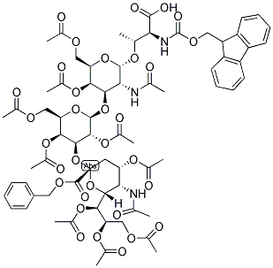 FMOC-THR(2,3-SIALYLT)-OH Struktur