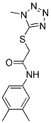 N-(3,4-DIMETHYLPHENYL)-2-[(1-METHYL-1H-1,2,3,4-TETRAAZOL-5-YL)SULFANYL]ACETAMIDE Struktur