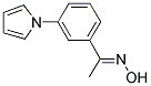 1-(3-PYRROL-1-YL-PHENYL)-ETHANONE OXIME Struktur