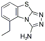 5-ETHYL[1,2,4]TRIAZOLO[3,4-B][1,3]BENZOTHIAZOL-3-AMINE Struktur