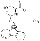 FMOC-SER-OH H2O Struktur