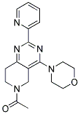 1-(4-MORPHOLIN-4-YL-2-PYRIDIN-2-YL-7,8-DIHYDRO-5H-PYRIDO[4,3-D]PYRIMIDIN-6-YL)-ETHANONE Struktur