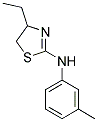 (4-ETHYL-4,5-DIHYDRO-THIAZOL-2-YL)-M-TOLYL-AMINE Struktur