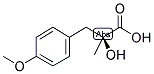 (S)-2-HYDROXY-2-METHYL(4-METHOXYBENZENE)PROPANOIC ACID Struktur