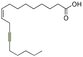 9(Z)-OCTADECEN-12-YNOIC ACID Struktur