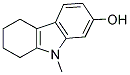 2-HYDROXY-5,6,7,8-TETRAHYDRO-9-METHYLCARBAZOLE Struktur