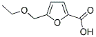5-(ETHOXYMETHYL)-2-FUROIC ACID Struktur